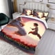 thumbnail image 3 of Guardián de dragones Conjunto de sábanas temático, trío de piezas, cómodo y amigable con la piel, diseño único, regalo de decoración para el hogar para familiares, amigos y fans,140cm *210cm, 3 of 6