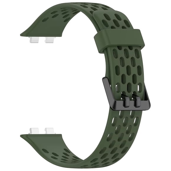 Correa Silicona Deportiva Para Huawei Band 11 Band 10 9 8 Verde