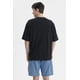 thumbnail image 3 of Polera Hombre Estampado Negro - V, 3 of 4