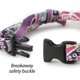 thumbnail image 3 of Collar para gato Nekoichi 14‑33 cm Desmontable con campanilla – Púrpura, 3 of 9
