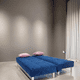 thumbnail image 2 of Sofa Cama New Azul Felpa, 2 of 3