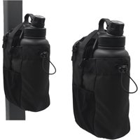Xusx111 - Bolso De Gimnasio Magnético Para Hombres Mujeres Con Soporte De Botella De Agua Magnético, Sling Crossbody De Gimnasio Con Correa, Sling Bolso Con Bolsillos De Teléfono, Soporte De Teléfono