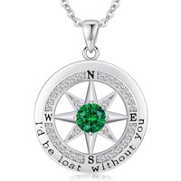 Collar Heshpaws Compass Plata