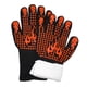 thumbnail image 2 of Guantes De Horno De Barbacoa Guantes De Doble Capa Gruesos Anti-escaldado Para Barbacoa Naranja, 2 of 5