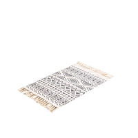 Genérico - Set De 3 Alfombras De Lino 60X90 Cm Para Bajada De Cama V17