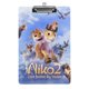 thumbnail image 1 of Niko: La Película Portapapeles de acrílico A4, tamaño carta estándar, carpeta con clip 31.8x 21.5CM para estudiantes, profesores y oficina, 1 of 6