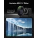 thumbnail image 2 of Kit de filtros TELESIN para DJI Osmo Action 6 con VND 2-32, CPL y UV, 2 of 9