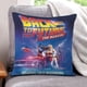 thumbnail image 1 of Regreso al Futuro Fundas de almohada de terciopelo con tema, regalos de funda de almohada, decoración para el hogar, cojín de lanzar, regalo de cumpleaños para fans y parejas. 45cm x 45cm., 1 of 6