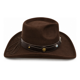 thumbnail image 3 of Sombrero de Vaquero Marron Con Hebilla De Toro, 3 of 3