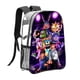 thumbnail image 1 of Cinco Noches en Freddy's Mochila transparente temática, resistente y duradera, bolsa see-through para trabajo, deporte, universidad y viaje, 31 × 43 cm, 1 of 6