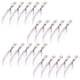 thumbnail image 1 of 20 Piezas De Pesca Se?uelos De Pesca Por Vida Se?uelos De Pesca Reflectantes Silver L, 1 of 5