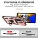 thumbnail image 4 of Estuche GANGXUN para Xiaomi Poco M4 Pro 4G, soporte giratorio 360°, estilo mecánico y magnético, 4 of 5