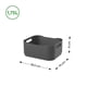 thumbnail image 2 of Caja Organizadora Fit Pequeña 1,75 L Gris Grafito  gris, 2 of 4