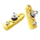 thumbnail image 3 of Silent Bike Brake Blocks Pastillas De Freno Aleación De Aluminio Para Bicicleta Gold Gold, 3 of 5