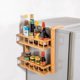 thumbnail image 2 of Rack De Cocina Especiero De Madera Estante De Pared 2nvls, 2 of 6