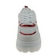 thumbnail image 3 of Zapatilla Terraplen Blanco/Rojo Vía Franca, 3 of 5