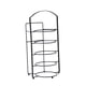 thumbnail image 1 of Estantes Extensibles Para Encimera, Decoración De Habitación, Estante De Almacenamiento De Cocina De Metal De 23x45cm, Negro, 1 of 5