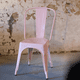 thumbnail image 3 of Silla Tolix Metalica Resistente Para Exterior - Rosado, 3 of 3