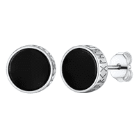 Belida - Par Aros Aretes Unisex Acero Inoxidable Hipoalergénicos Para Hombre Y Mujer Plata