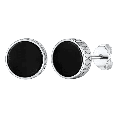 Belida - Par Aros Aretes Unisex Acero Inoxidable Hipoalergénicos Para Hombre Y Mujer Plata