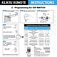 thumbnail image 4 of Mandos de garaje universales, paquete de 2 unidades, para LiftMaster y Chamberlain, 4 of 7