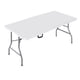 thumbnail image 1 of Mesa Plegable Rectangular Blanca 152 x 71 cm., 1 of 7
