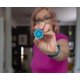 thumbnail image 4 of Pin de coleccionista Iron Man Arc Reactor Enamel Marvel, 4 of 6