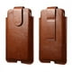 thumbnail image 1 of Universal 7.2 Inch Artificial Leather Bodypack Phone Case For Apple 12 Samsung Xiaomi Clamshell Protective Case, Thoughtful Gift For Birthday/Girlfriend/Boyfriend/Men/Women, 1 of 3