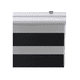thumbnail image 2 of Cortina roller duo zebra negra, 2 of 4
