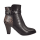 thumbnail image 1 of BOTINES BONNY FRANCO CAFÉ SNAKE MUJER | 275-0554 - Talla 36 CL / 24 CM, 1 of 6