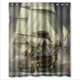 thumbnail image 1 of Cortina de ducha de barco pirata con ganchos, tamaño 60 x 72 pulgadas, 1 of 3