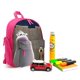 thumbnail image 3 of Mochila Escolar Desmarcar 2 Perros Tontos Rosa, 3 of 6