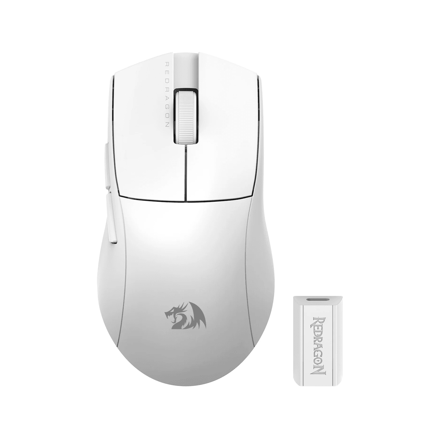 Mouse Gamer Inálambrico Redragon K1ng M916 Pro 4k Blanco