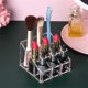 thumbnail image 5 of Porta lápiz labial acrílico transparente con 9 ranuras para organizadores de maquillaje y almacenamiento de cosméticos transparentes y más., 5 of 7