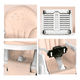 thumbnail image 1 of Silla comer 3 en 1 con ruedas color rosa bebé, 1 of 3