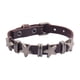 thumbnail image 4 of Estrella PU Pulsera de cuero Goth Ajustable Punk Aleación Regalo Unisex Hip Hop Joyería de moda Brazalete Brazalete Pulsera para Mujeres Hombres Marrón, 4 of 5