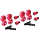 thumbnail image 3 of 2 Piezas V Convertidor De Freno 20 Pulgadas-451 Juego De Ruedas V Freno Alargador Accesorios Rojo, 3 of 5