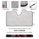 thumbnail image 2 of Deadpool Parasol para Parabrisas Delantero Protector Plegable, Visera Solar para Auto Bloquea Rayos UV Mantiene tu Vehículo Fresco 130cm*70cm, 2 of 6