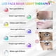 thumbnail image 2 of Mascarilla facial LED Fxtiaa, terapia de luz facial LED 7 en 1, color, 2 of 8