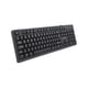 thumbnail image 1 of Teclado Alambrico USB 105 Teclas Negro SPK6234, 1 of 5