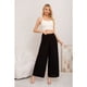 thumbnail image 1 of Pantalon Palazzo Mujer Verano Casual Pretina Alta Jaspeado 3010, 1 of 3
