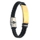 thumbnail image 5 of Pulsera Del Día De San Valentín Regalo Pulsera De Pareja Para La Playa Regalos De Cumplea?os Fiesta Oro Negro, 5 of 5
