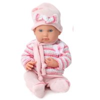 No - Muñeca Bebe Reborn Juguete Realista 35Cm Rosa