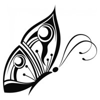 Rienda Libre Graphics - Decomural Spot Butterfly Butterflies Ws-17958