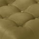 thumbnail image 3 of Pouf Wood 1c Felpa 04 Verde Musgo, 3 of 4