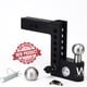 thumbnail image 1 of Receptor Aero Hitch 6 Drop 2 de 12.500 libras, seguro para remolque, 1 of 5