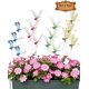 thumbnail image 1 of Clips libélula repelente insectos 3D decoración jardín exterior falsas sombrero jardín 12 uds, 1 of 7