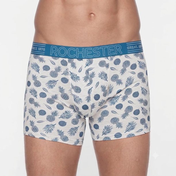 Boxer Algodón Spandex Estampado