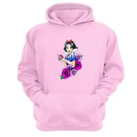 Genérico - Polerón Canguro Blanca Rosa Talla Xl Unisex