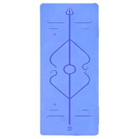 Mat De Yoga 6 Mm Ecologico Biodegradable Yep Sport Azul